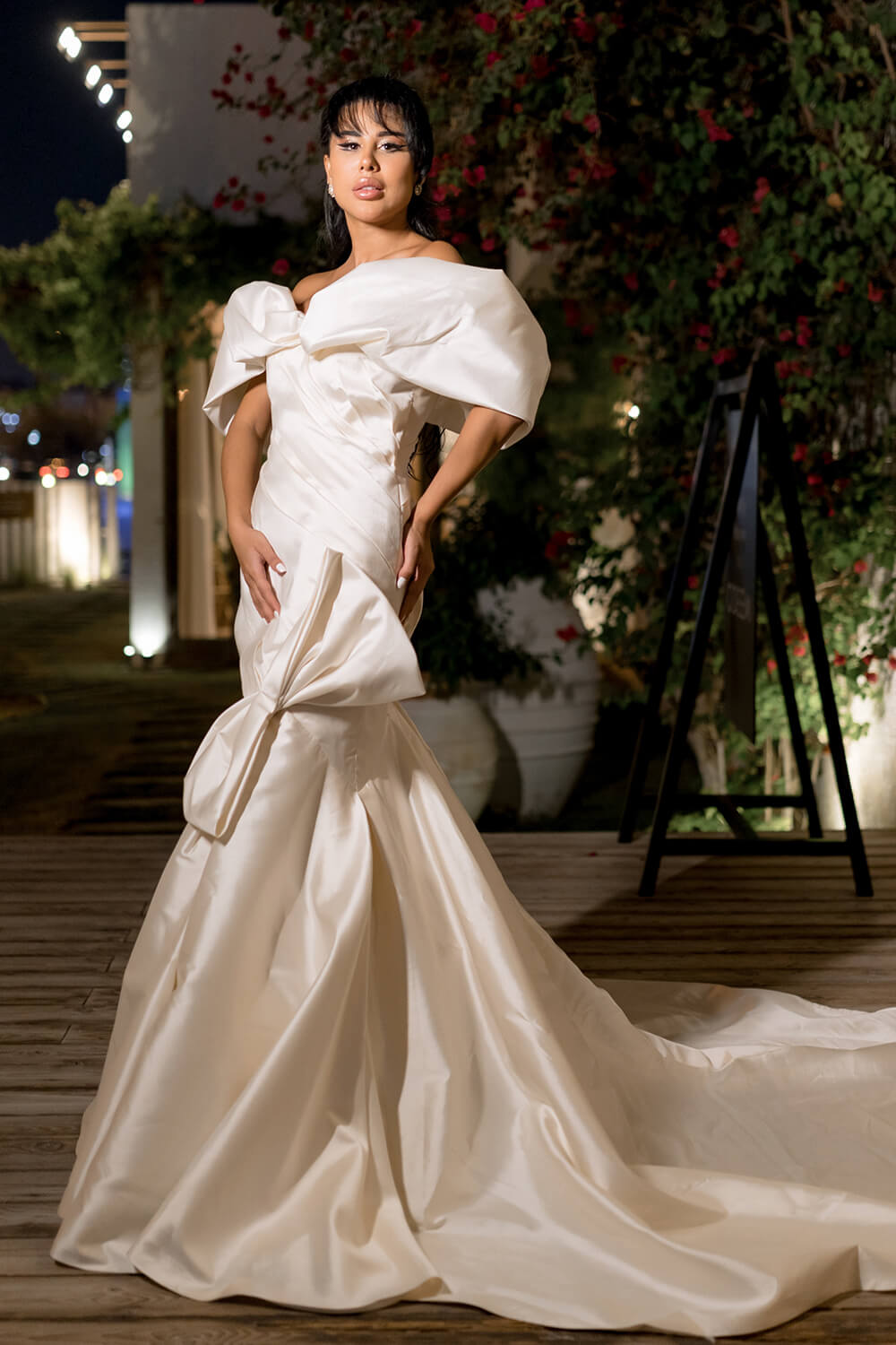 bridal white dress in dubai