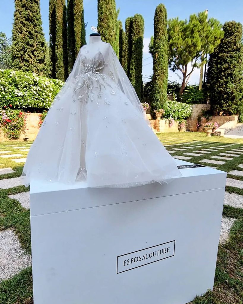 wedding dress in a box