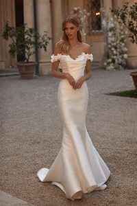 Luciana | Simple Mermaid Gown