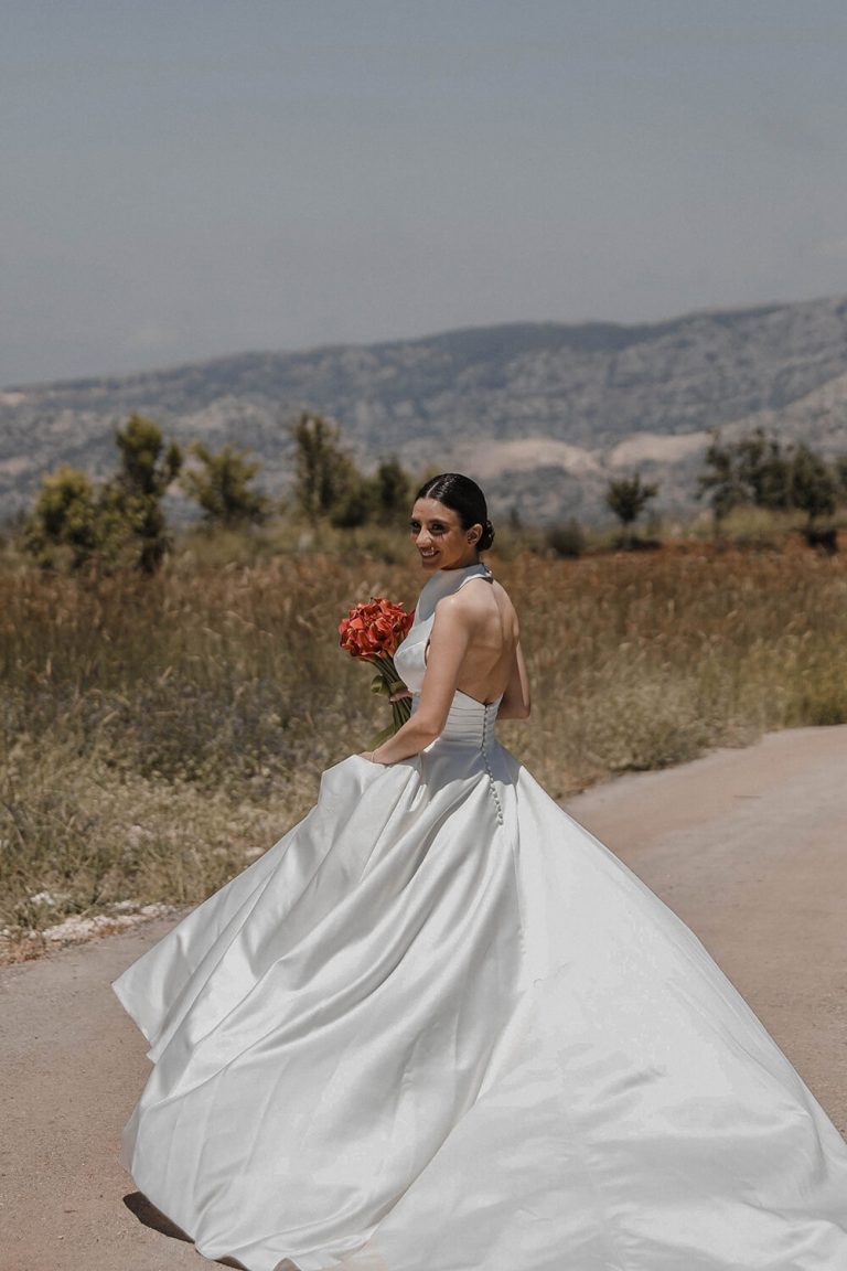 backless bridal dress