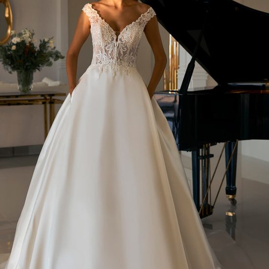a line dress bridal