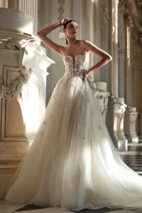 Isabella | Strapless A-line Gown
