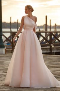 Lustre | Asymmetrical Blush Gown