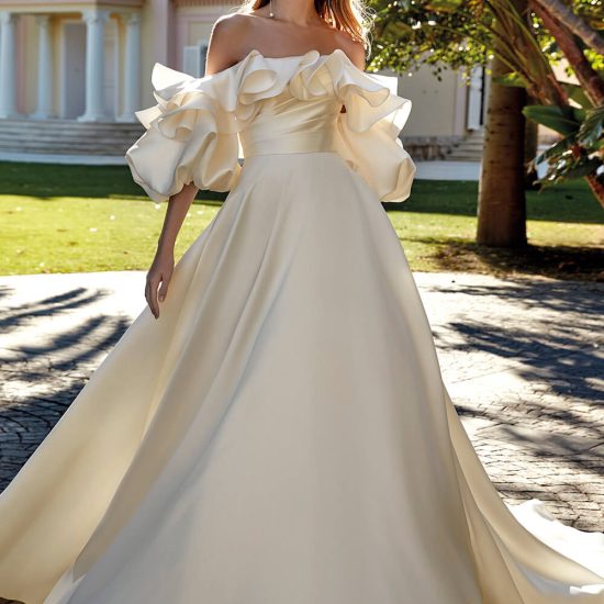Regina Ivory Wedding Gown