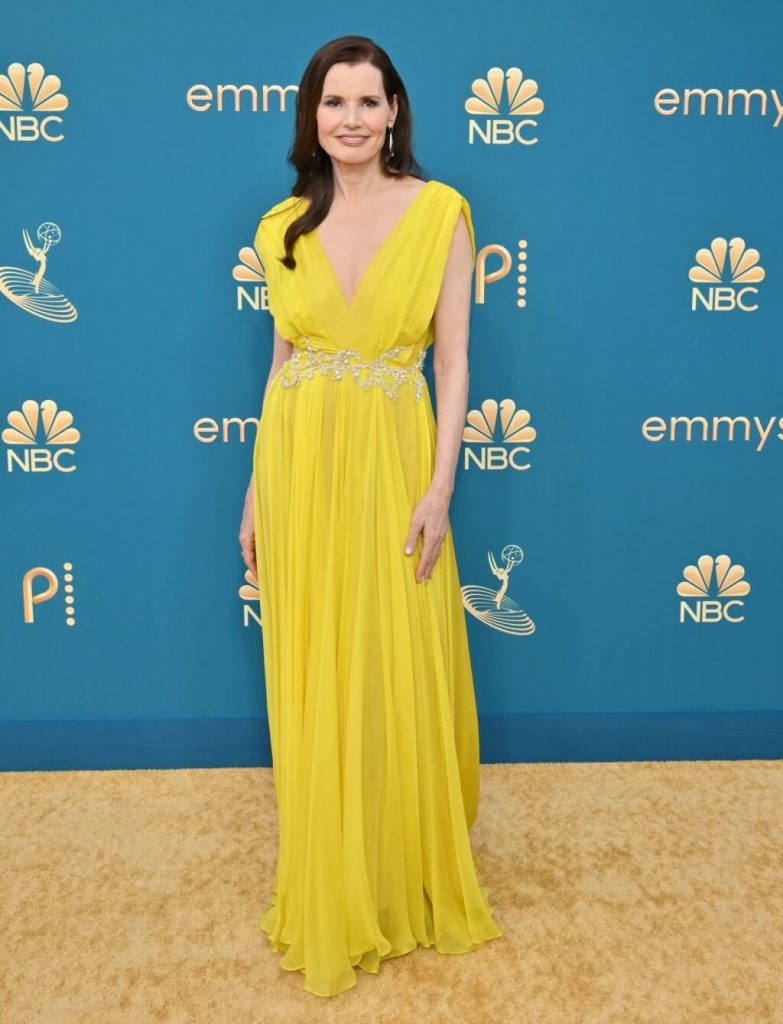 Geena Davis at the Emmys 2022