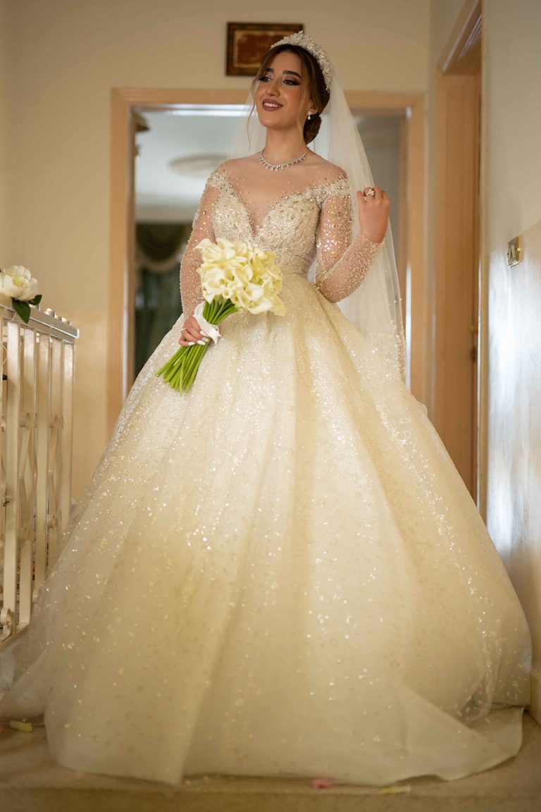 royal bridal ball gown