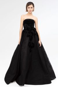 22-64 | Strapless A-line Gown