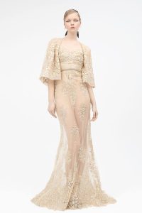 22-81 | Gold Mermaid Gown