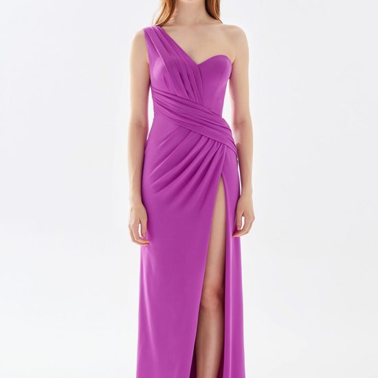Asymmetrical Side Slit Dress