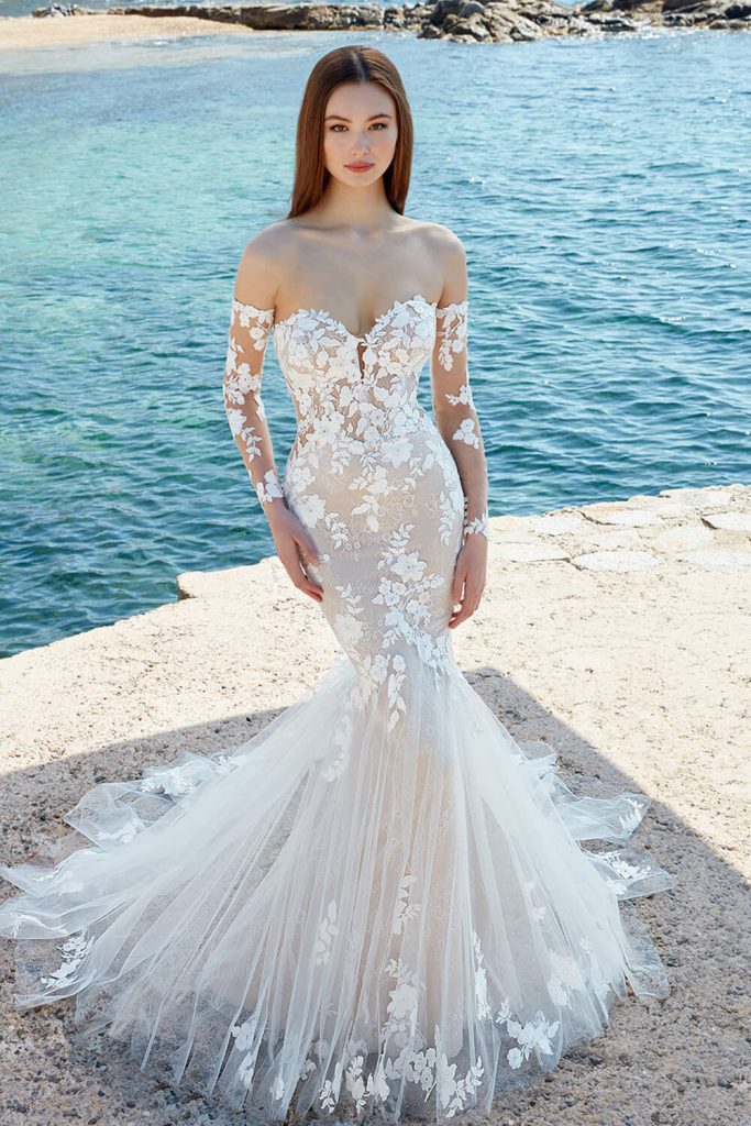 Lace mermaid gown
