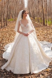 كايفن | فستان زفاف مطرّز