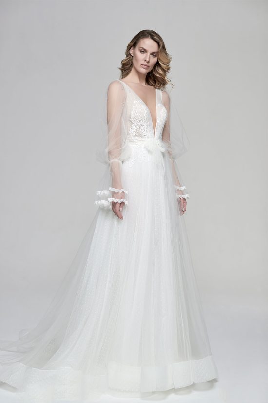 Shop Cineraria | Tulle Gown by Maison Signore | Esposa Group