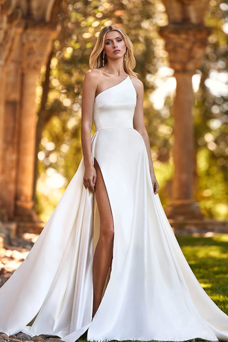 nora sexy simple wedding dress