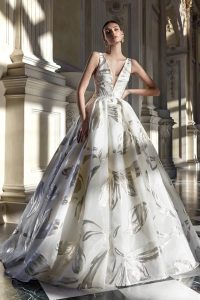 Medicea | Patterned Wedding Gown