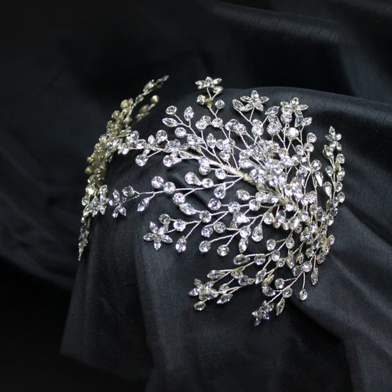 Shiny Special Headpiece for Bride by Esposacouture