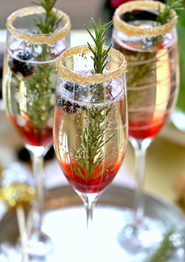 Christmas Wedding ideas - Drinks