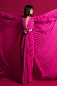 Calcuta | Sexy Plissé Gown