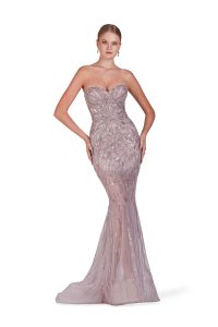 HC23001 | Beaded Mermaid Gown