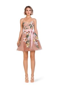 23016RTW | Floral Short Gown