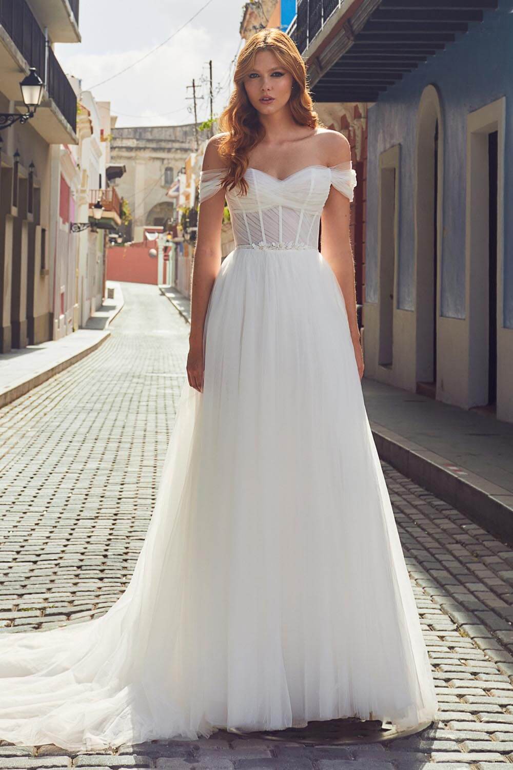 wedding dress myths strapless ball gown