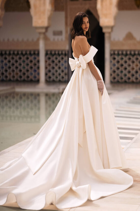 mikado wedding dress