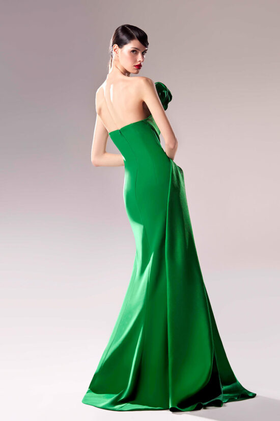 emerald sexy dress