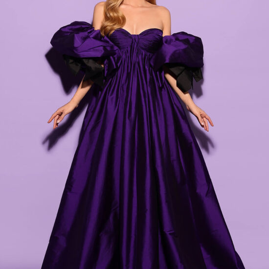 Elegant Purple Gown