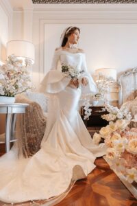 فيونا | ثوب زفاف بقصّة الحوريّة