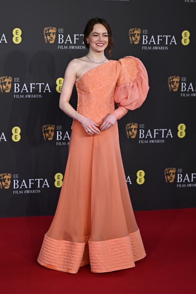 Emma Stone  at the BAFTAs 2024