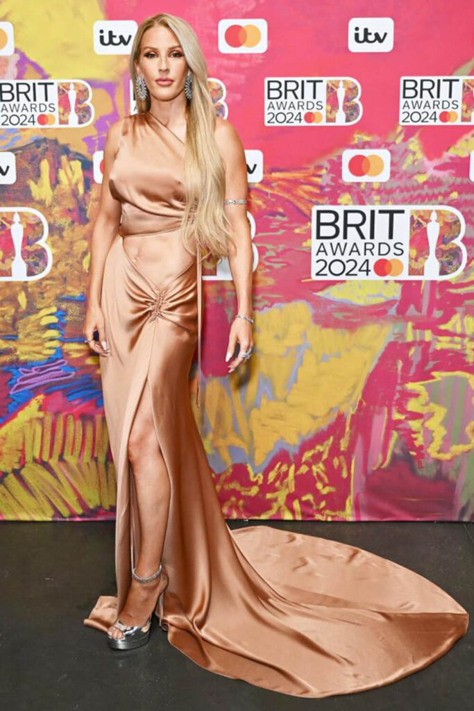 Ellie Goulding at the Brit Awards 2024