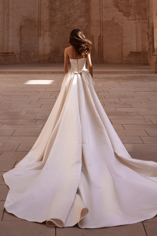 long wedding dress