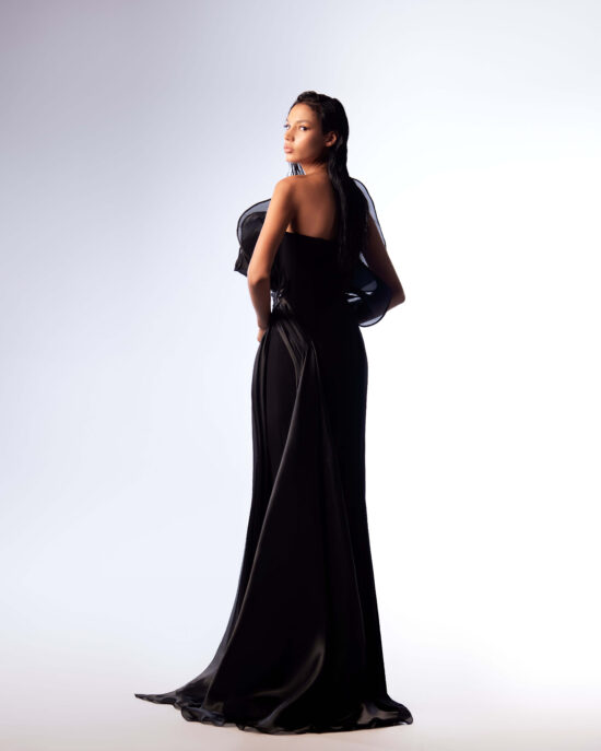 Modern evening dress