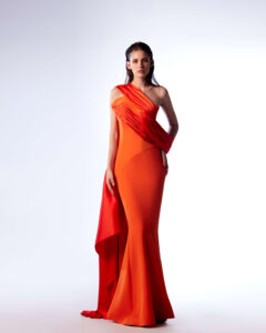 GCS1707 | Asymmetrical Long Dress