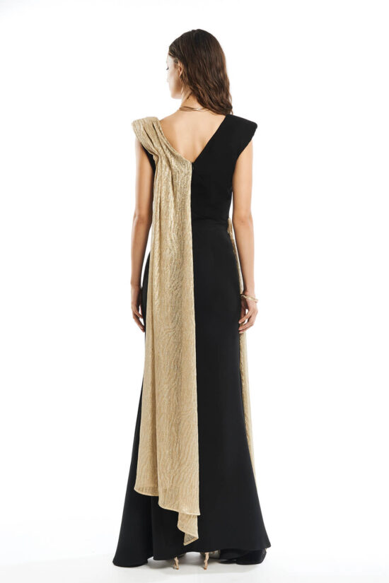 Chic long evening dress