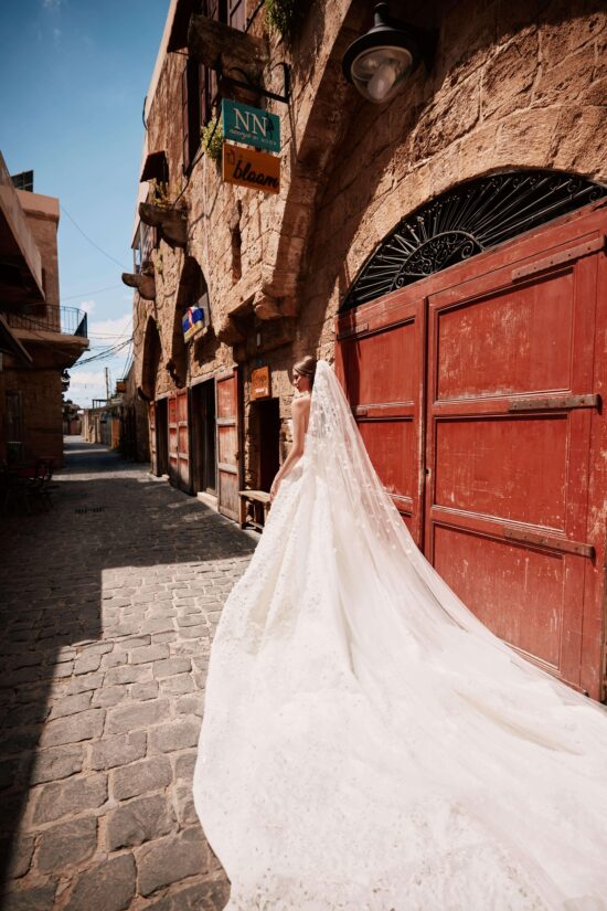 strapless bridal dress