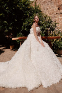 Aurelie | Feather Bridal Gown