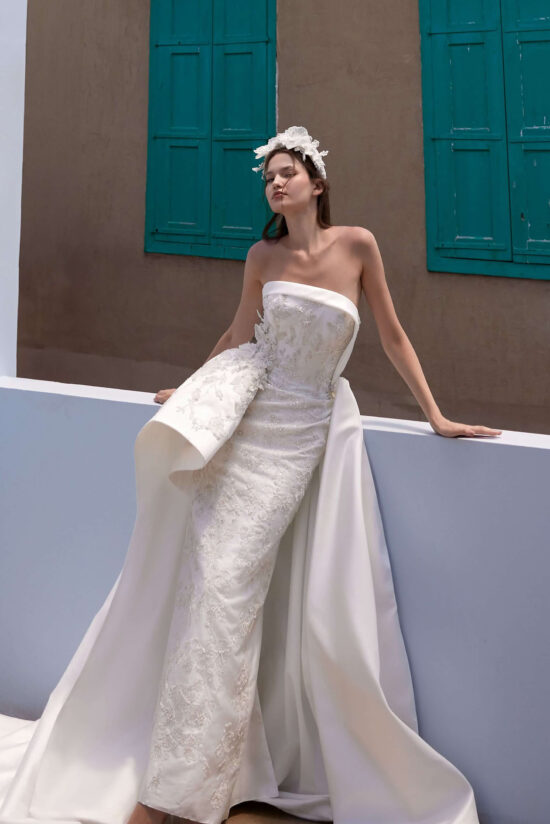 Modern Bridal gown