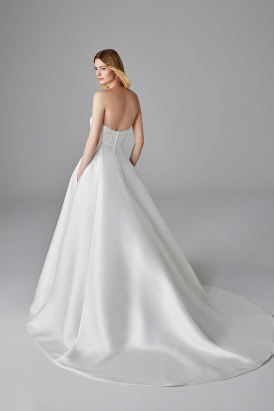 Strapless Bridal Gown