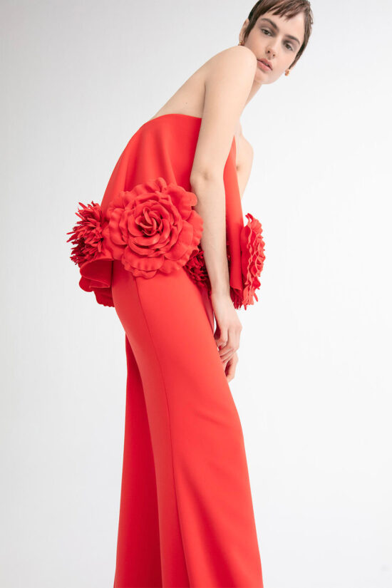 Strapless Evening Dress