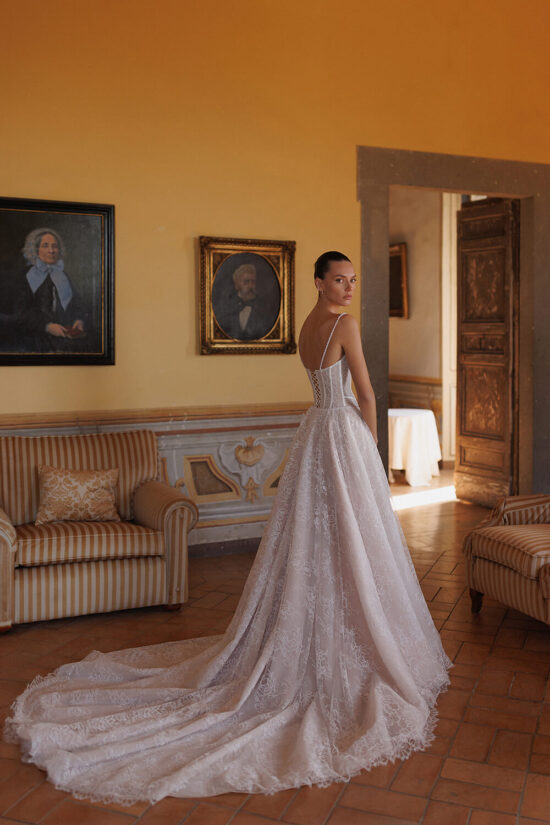 Lace Corset Bridal Dress