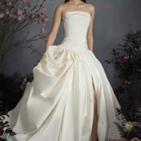 Strapless Wedding Gown