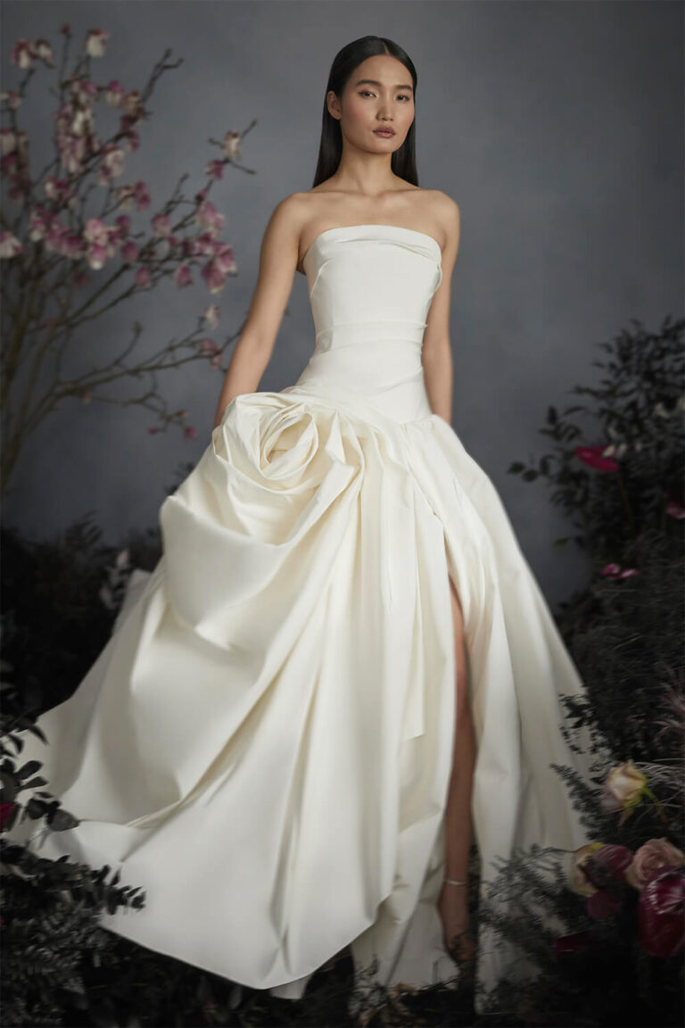 Strapless Wedding Gown