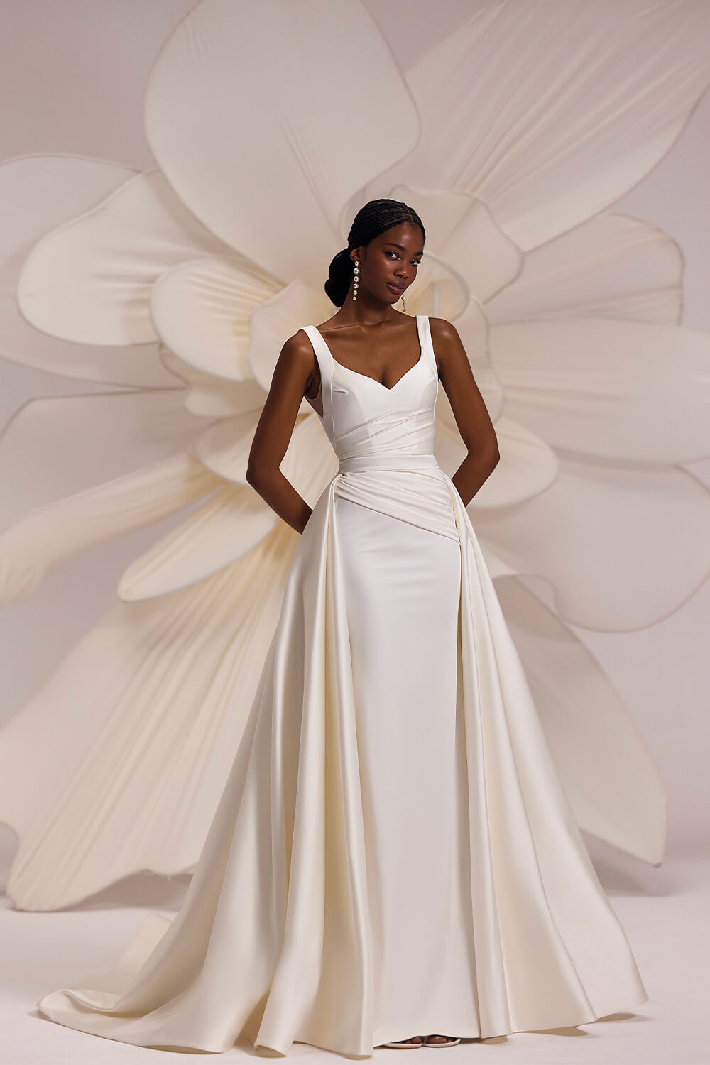 simple wedding gown