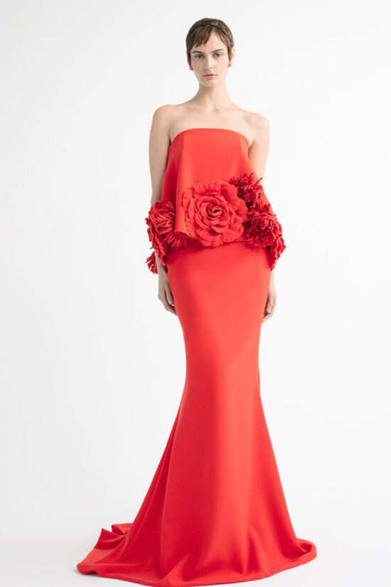 Strapless EVning Dress