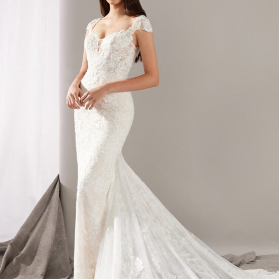 Romantic Lace Mermaid Bridal Dress