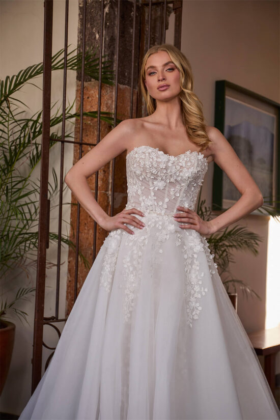 Bridal Dress With Multiple Designs