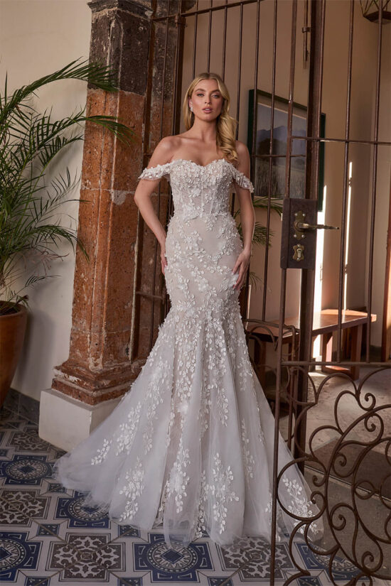 Bridal Dress With Multiple Designs