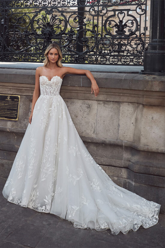 Off shoulder Bridal Gown