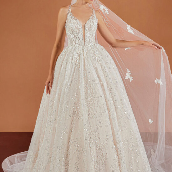 Beaded Wedding Gown