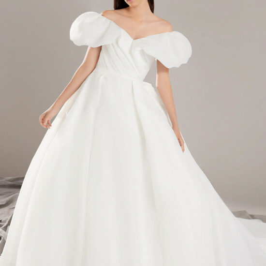 off Shoulder Bridal Gown